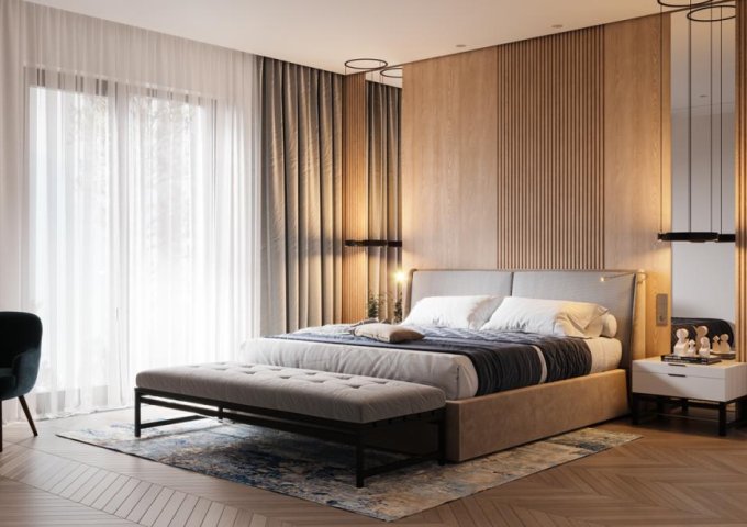 Cho thuê căn hộ 3 phòng ngủ, đủ đồ tòa E Golden Westlake, Thụy Khuê, Hà Nội