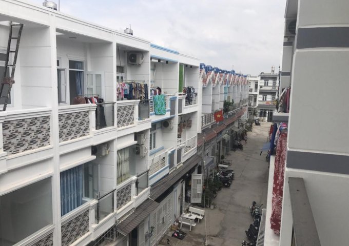 Bán nhà mới xây hẻm 6m Nguyễn Bình, Nhà bè, Dt 6x8m, 3 lầu. Giá 2,25 tỷ