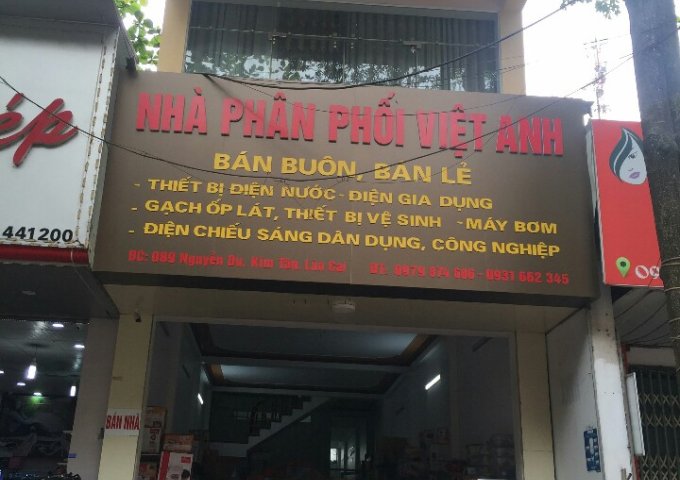 Bán nhà xây 3 tầng số nhà 089 đường Nguyễn Du ( khu chợ gốc mít) Phường Kim Tân, TP Lào Cai 