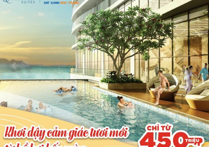 Sống, Nghỉ dưỡng, Sinh lời với căn hộ 5 sao ven biển hot nhất Nha Trang chỉ 480 triệu Full nội thất