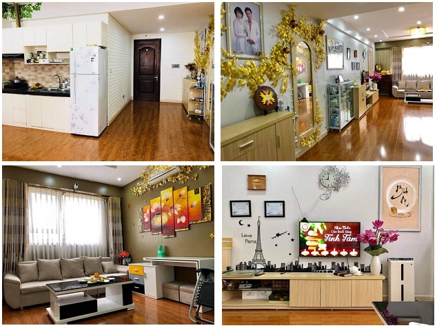 Bán CHCC 3206 tòa D, Vinaconex 2 Kim Văn Kim Lũ, 1,55 tỷ, 0983227482