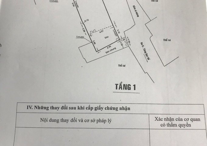 Bán nhà hxh Tăng Bạt Hổ, Bình Thạnh, rộng 5 dai 17 hậu 12, giá 6.6 Tỷ