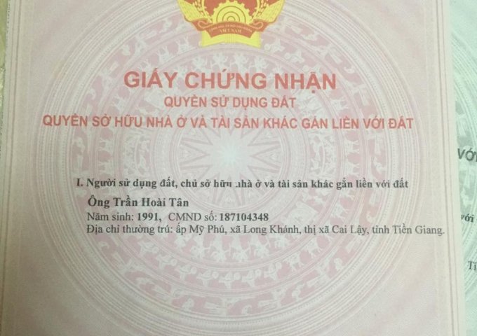Chính chủ cần bán gấp đất nền dự án The Seasons Lái Thiêu, Thuận An, Bình Dương diện tích 100m2 giá 2.995 Tỷ