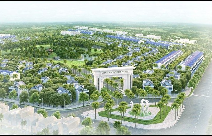 Bán đất tại Dự án Khu đô thị Xuân An Green Park, Nghi Xuân,  Hà Tĩnh diện tích 120m2  giá 17 Triệu/m²