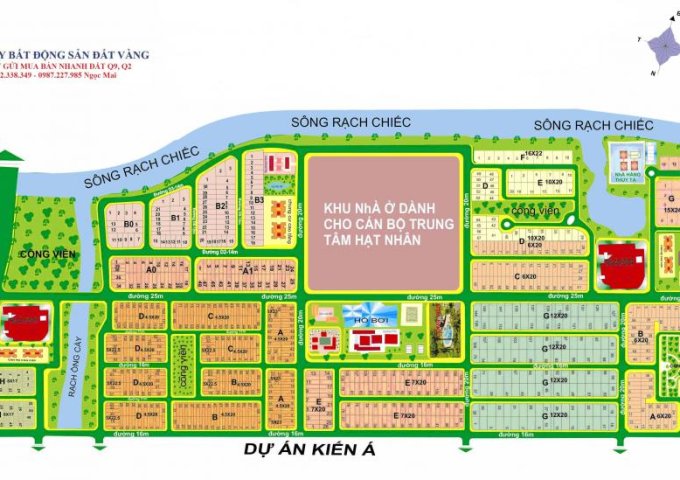 Cần bán đất dự án Nam Long Quận 9, DT 240m2, giá 37tr/m2