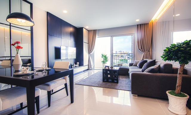 Căn hộ cao cấp 2 buồng ngủ cho thuê tòa nhà Golden Westlake, Tây Hồ, Hà Nội