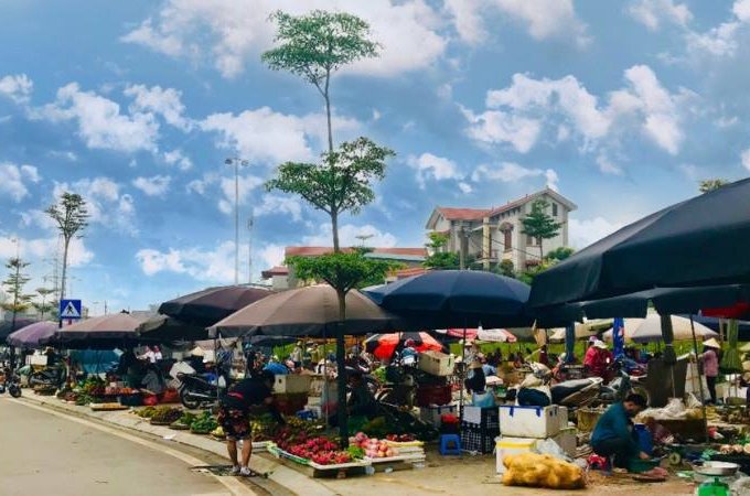 Bán nhà ở thuơng mại ngay cổng chợ trung tâm thành phố Việt Trì - Phú Thọ