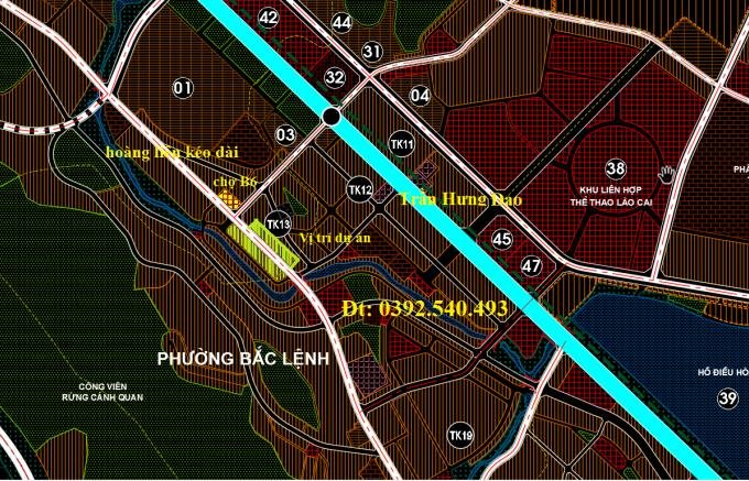 Bán đất đường Trần Phú - cạnh chợ B6, sổ đỏ chính chủ tại thành phố Lào Cai