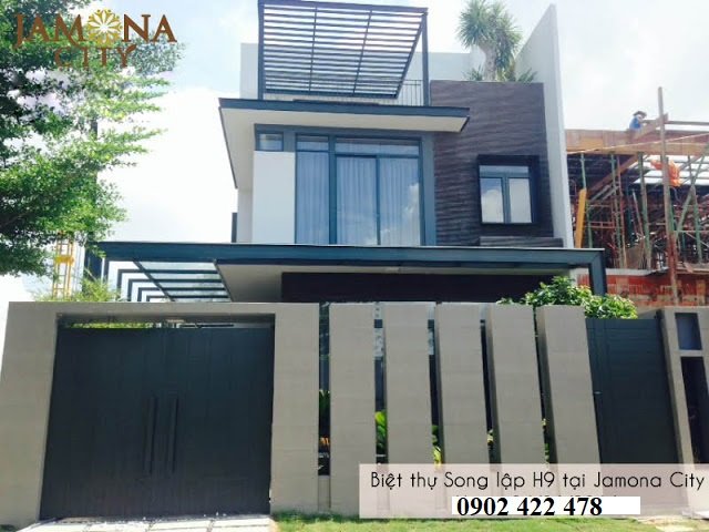 Bán biệt thự Jamona City Q7 đường Đào Trí giá 13 tỷ 1 trệt 2 lầu sân thượng