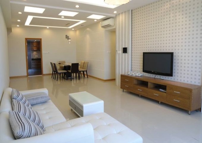 Cho thuê căn hộ chung cư Satra Eximland, quận Phú Nhuận, 3 phòng ngủ nội thất châu Âu giá 24 triệu/tháng