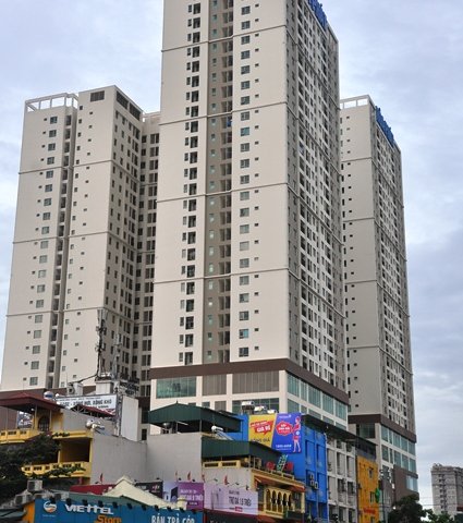 Cho thuê trung tâm thương mại chân đế chung cư Mandarin Garden 2 phố Tân Mai,hoàng Mai