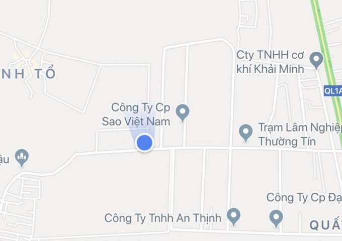 Tôi cần bán mấy lô đất đấu giá tại khu đất KDDV xã Nguyễn Trãi, Thường Tín -  90m2 – 950 triệu 
