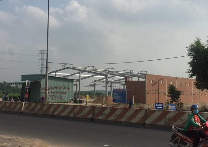 Bán đất mặt tiền đối diện chợ mới đang xây dựng KCN Phước Đông