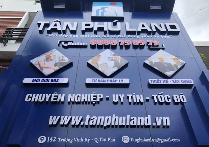Bán nhà MTNB Lê Lâm 4x20.3m, cấp 4 P.Phú Thạnh giá 7 tỷ bớt ít lộc LH 0789.636.907
