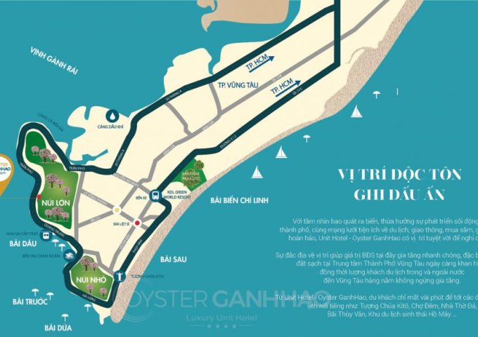 Bán loại bất động sản khác tại Dự án Oyster Gành Hào, Vũng Tàu, Bà Rịa Vũng Tàu diện tích 30.4m2 giá 1.68 Tỷ
