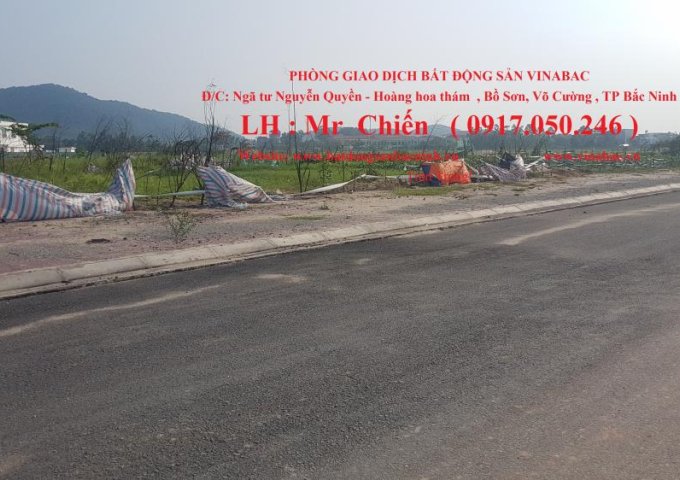 Bán đất đấu giá đường to -  Khu Chu Mẫu , Vân Dương, Bắc Ninh