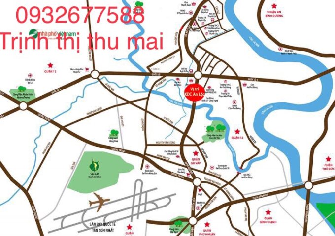 Dự Án 59 Căn Khu Dân Cư An Lộc, Hà Huy Giáp, Quận 12,Giá: 5 tỷ/căn, Hotline: 0932.677.588