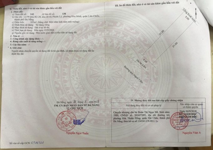 Chính chủ bán lô đất Phước Lý 9, giá siêu rẻ