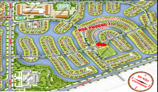 Bán lại căn biệt thự đơn lập Hoa Phượng 7-57 giá mềm, diện tích 234m2 tại dự án Vinhomes Riverside