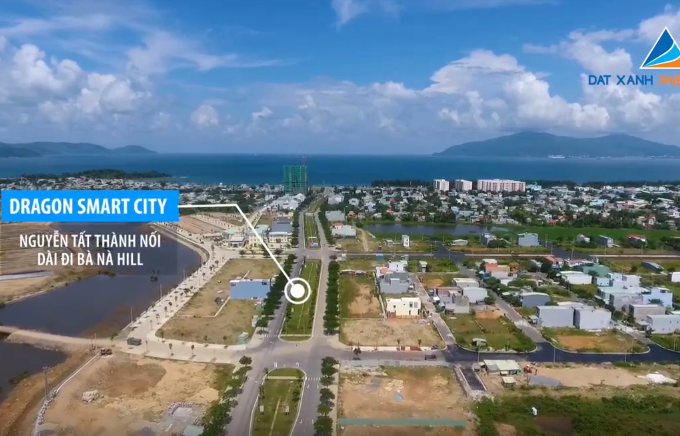 Bán đất nền dự án tại Dự án Dragon City Park, Ngã 4 view kênh sinh thái,  Đà Nẵng diện tích 497m2  giá 12 Tỷ