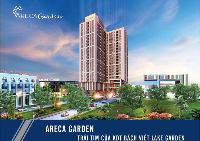 Giá thuê thương mại tốt nhất thành phố Băc Giang -110.000vnđ/m2/tháng với diện tích 100m2. tại tầng 1 thương mại Areca Garden 