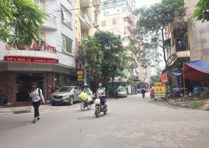 HIẾM. Bán nhà mặt phố Dương Khuê, Cầu Giấy, vỉa hè 5m, 40m2 x 6T, 11.8 tỷ TL