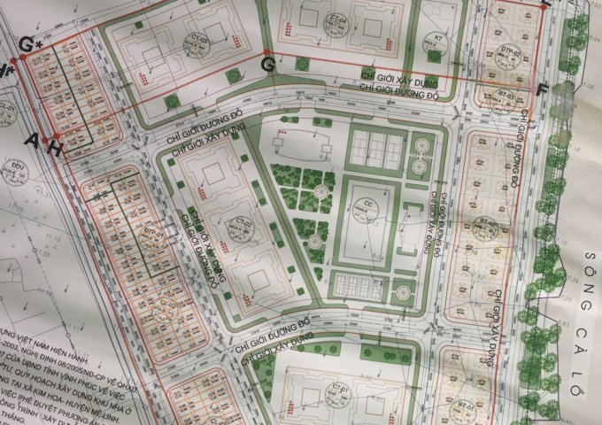 Bán đất nền dự án tại Đường 23B, Mê Linh,  Hà Nội giá 9.9 Triệu