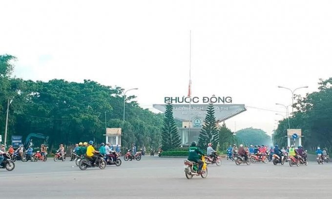Bán đất nền thổ cư 100% KCN Phước Đông