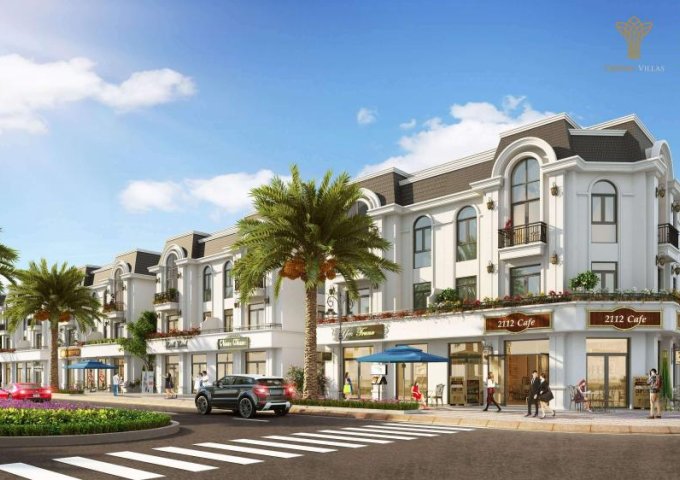 Chi tiết mẫu shopvilla diện tích 108m2 dự án Crown Villas Thái Nguyên