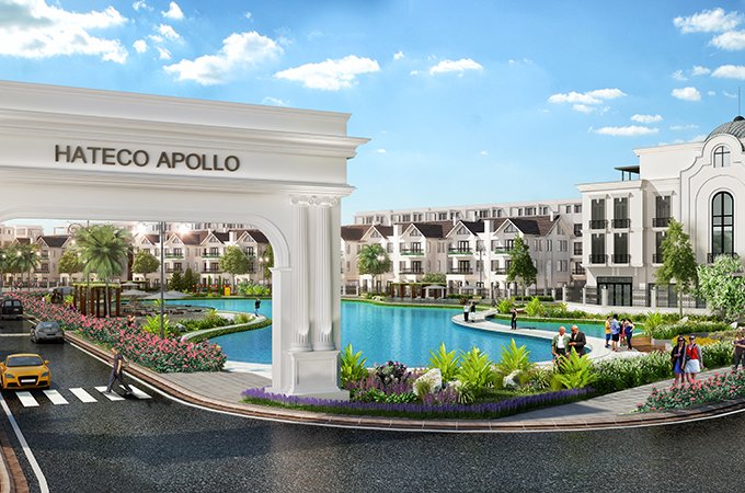 Giá sốc với căn hộ cao cấp 3 ngủ 90m2- Hateco Apollo – Gần SVĐ Mỹ Đình  - Giá 2,16 tỷ full nội thất