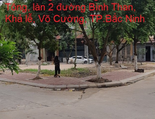 Bán nhanh lô đất làn 2 đường Rạp Hát, Kinh Bắc, TP.Bắc Ninh