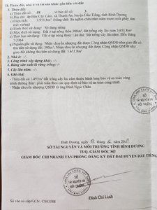 Chính chủ cần bán lô đất 4000m2 ven hồ Cần Nôm tại Xã Thanh An, Huyện Dầu Tiếng.