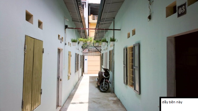 Bán dãy phòng trọ 5 phòng, diện tích 104.4m2 có sổ hồng riêng, gần khu công nghiệp Tam Phước, Đồng Nai. 