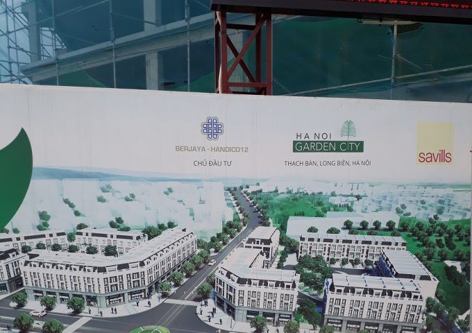Bán nhà phố thương mại Eastern Park Hà Nội Garden City 128m2 xây thô 4 tầng giá 8 tỷ