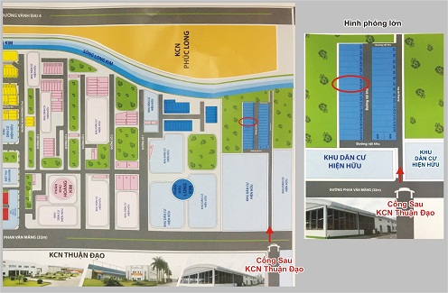 Chính chủ cần bán 2 lô đất liền kề nhau thuộc khu đô thị Phúc Giang – Cần Đước – Long An.