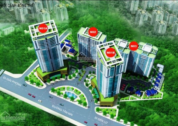 Cho thuê căn hộ chung cư tại Khu nhà ở Quân đội K35 Tân Mai