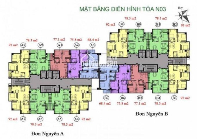 Cho thuê căn hộ chung cư tại Khu nhà ở Quân đội K35 Tân Mai