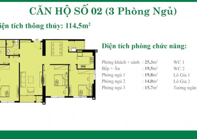 [ebu.vn] Cần bán căn số 02, Tầng 35, Toà nhà A3 chung cư An Bình City