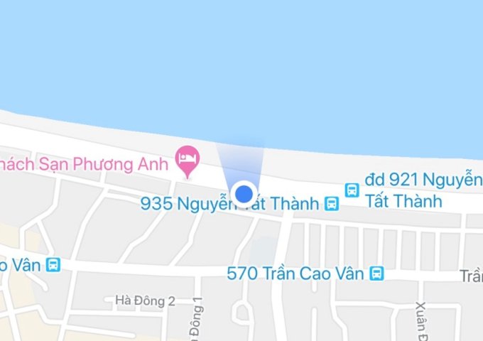 Bán đất 2 mặt tiền Nguyễn Tất Thành, Thanh Khê. DT: 5x25m, giá: 13 tỷ