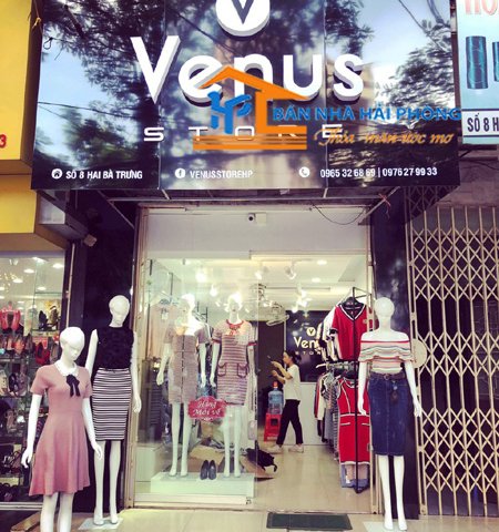 Sang nhượng cửa hàng thời trang Venus số 8 Cát Dài, Lê Chân, Hải Phòng