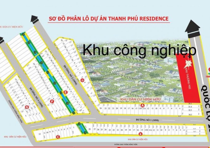 Bán đất nền dự án tại Xã Thanh Phú, Bình Long, Bình Phước diện tích 150m2 giá 280 Triệu