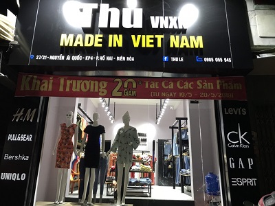 Tưng bừng khai trương shop quần áo VNXk tại 27/21 - Nguyễn Ái Quốc - Khu Phố 4 - Phường Hố Nai - Biên Hoà