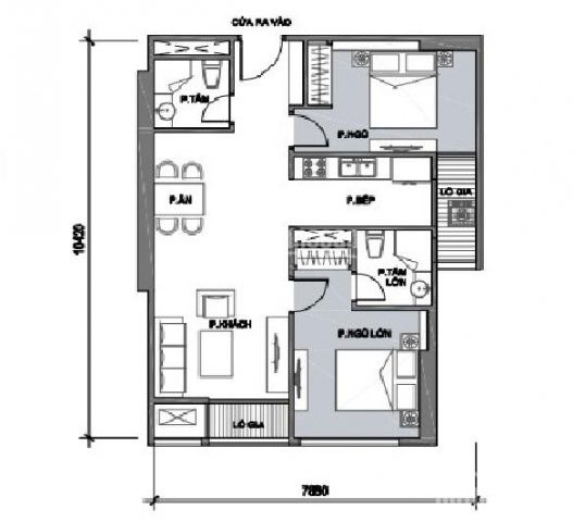Bán căn hộ chung cư tại Dự án Vinhomes Times City - Park Hill, Hai Bà Trưng, Hà Nội diện tích 80m2 giá 3.6 Tỷ