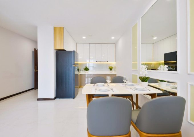 Căn hộ 3PN phòng ngủ Orchard Park View, phòng khách rộng rãi, nội thất mới. Giá 21 triệu
