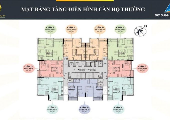 CHCC Trung tâm Mỹ Đình ,chỉ từ 32Tr/m2 ,ck 5% ,nhận nhà t6/2019