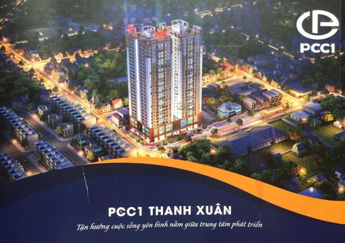 Căn hộ 2 ngủ quận Thanh Xuân giá chỉ 28.5tr/m2 , ký ngay HĐMB chỉ cần 20% GTCH