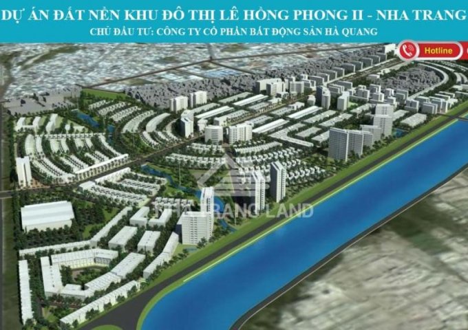 bán đất khu đô thị lê hồng phong II Hà Quang Nha Trang