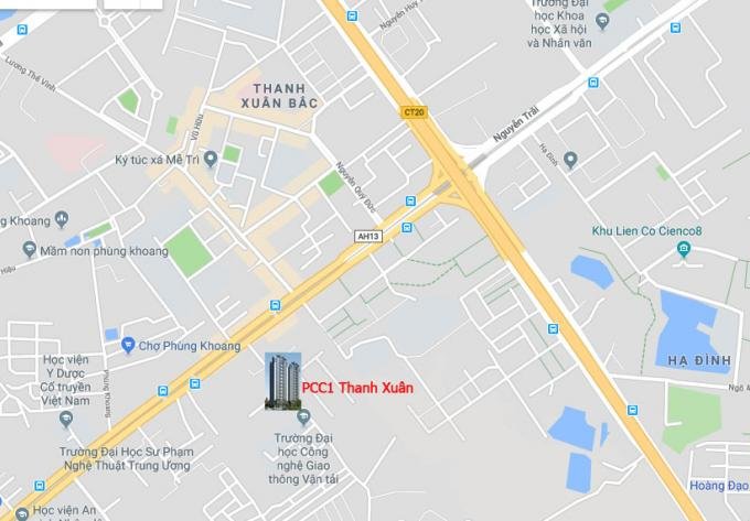 Bảng giá chính thức chung cư PCC1 Thanh Xuân - LH 0979.220.591