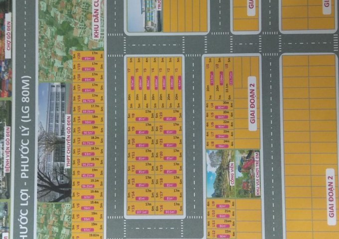 Bán đất nền dự án ngay mặt tiền chợ Gò Đen Long An giá chỉ từ 9 Triệu/m²,đã có sổ hồng.Liên hệ ngay!!!!
