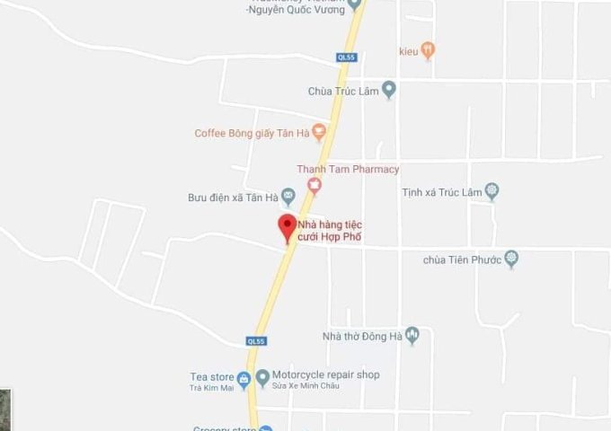 Cần tiền bán nhà hàng tiệc cưới Quốc lộ 55 - Bình Thuận - 4.5 tỷ